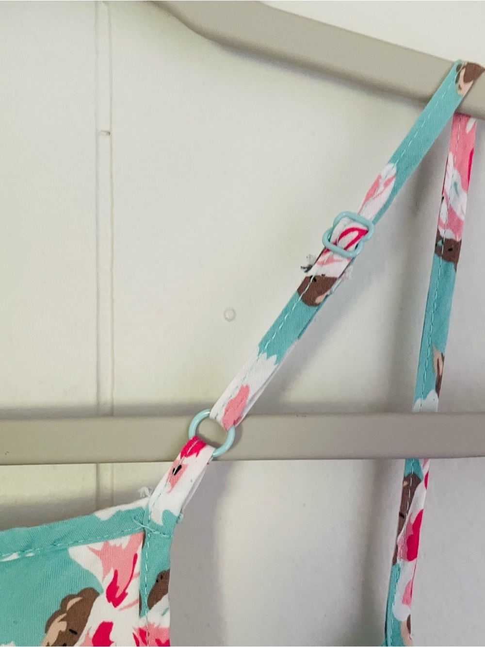 Charming Charlie Floral midi Dress Women’s Small S Aqua Turquoise Pink White - Picture 10 of 12